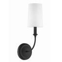 Libby Langdon Sylvan 4.75'' Black Forged Sconce