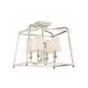 Libby Langdon Sylvan 16'' Polished Nickel Semi Flush Mount