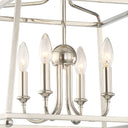 Libby Langdon Sylvan 16'' Polished Nickel Semi Flush Mount