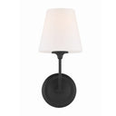 Libby Langdon Sylvan 6'' Black Forged Sconce