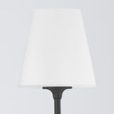 Libby Langdon Sylvan 6'' Black Forged Sconce