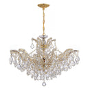 Maria Theresa 29'' Hand Cut Crystal Gold Chandelier