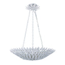 Broche 24.5'' Matte White Chandelier