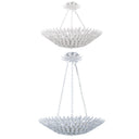 Broche 24.5'' Matte White Chandelier
