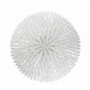 Broche 24.5'' Matte White Chandelier