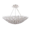 Broche 24.5'' Matte White Semi Flush Mount