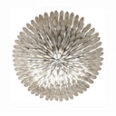 Broche 24.5'' Antique Silver Semi Flush Mount