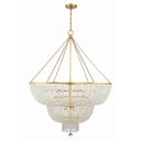 Rylee 48.5'' Antique Gold Chandelier