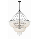 Rylee 48.5'' Matte Black Chandelier