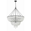 Rylee 48.5'' Matte Black Chandelier