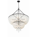 Rylee 48.5'' Matte Black Chandelier