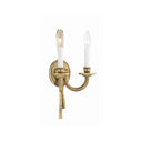 Lexsi 8'' Olde Brass Sconce