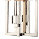 Dixon 7'' Polished Nickel Sconce