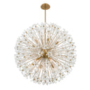 Adley 34'' Aged Brass Chandelier