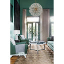 Adley 34'' Aged Brass Chandelier