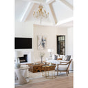 Arcadia 32.5'' Antique Gold Chandelier