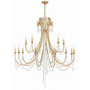 Arcadia 46.25'' Antique Gold Chandelier