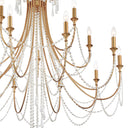 Arcadia 46.25'' Antique Gold Chandelier
