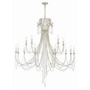 Arcadia 46.25'' Antique Silver Chandelier
