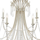 Arcadia 46.25'' Antique Silver Chandelier