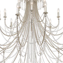 Arcadia 61'' Antique Silver Chandelier