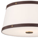 Libby Langdon Callahan 17'' Luxe Gold Flush Mount