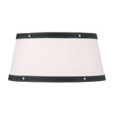 Libby Langdon Callahan 17'' Polished Nickel Flush Mount