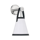 Libby Langdon Callahan 7.25'' Polished Nickel Sconce