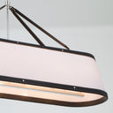 Libby Langdon Callahan 47.5'' Polished Nickel Linear Oval Chandelier