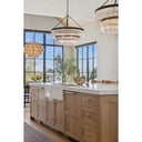 Emory 32'' Black Forged Chandelier