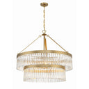 Emory 32'' Modern Gold Chandelier