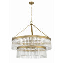 Emory 32'' Modern Gold Chandelier