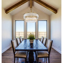 Emory 32'' Modern Gold Chandelier