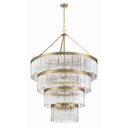 Emory 40'' Modern Gold Chandelier