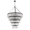 Emory 48'' Black Forged Chandelier