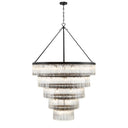 Emory 48'' Black Forged Chandelier