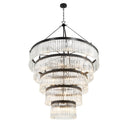 Emory 48'' Black Forged Chandelier