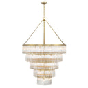 Emory 48'' Modern Gold Chandelier