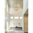 Emory 48'' Modern Gold Chandelier