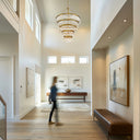 Emory 48'' Modern Gold Chandelier