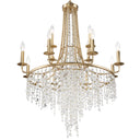 Gabrielle 30'' Antique Gold Chandelier
