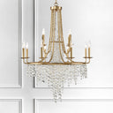 Gabrielle 30'' Antique Gold Chandelier