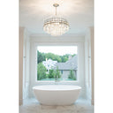 Hayes 22'' Aged Brass Chandelier