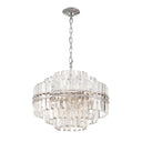Hayes 22'' Polished Nickel Chandelier