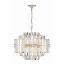 Hayes 22'' Polished Nickel Chandelier