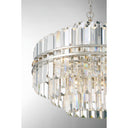 Hayes 22'' Polished Nickel Chandelier
