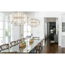 Hayes 22'' Polished Nickel Chandelier