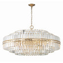 Hayes 40.5'' Aged Brass Chandelier