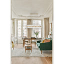 Hayes 50'' Aged Brass Linear Chandelier
