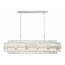 Hayes 50'' Polished Nickel Linear Chandelier
